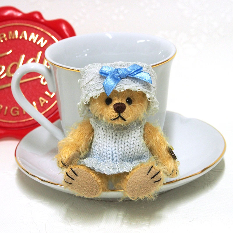 Teddy Baby Blue 9cm